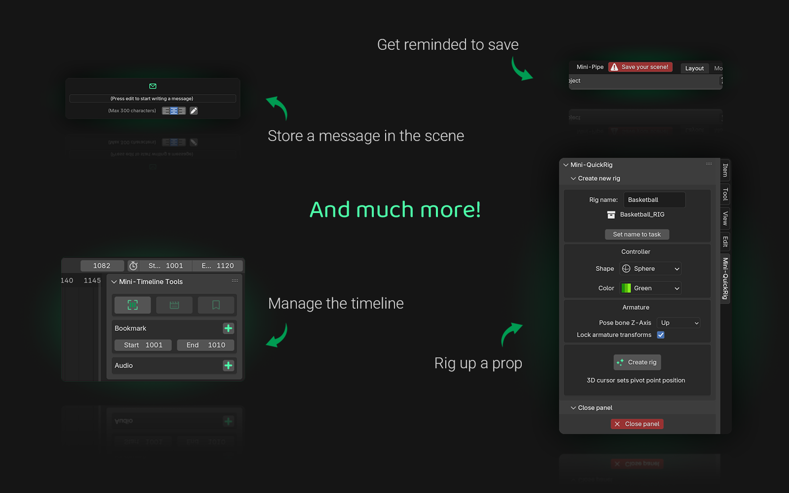 Extra tools screenshot