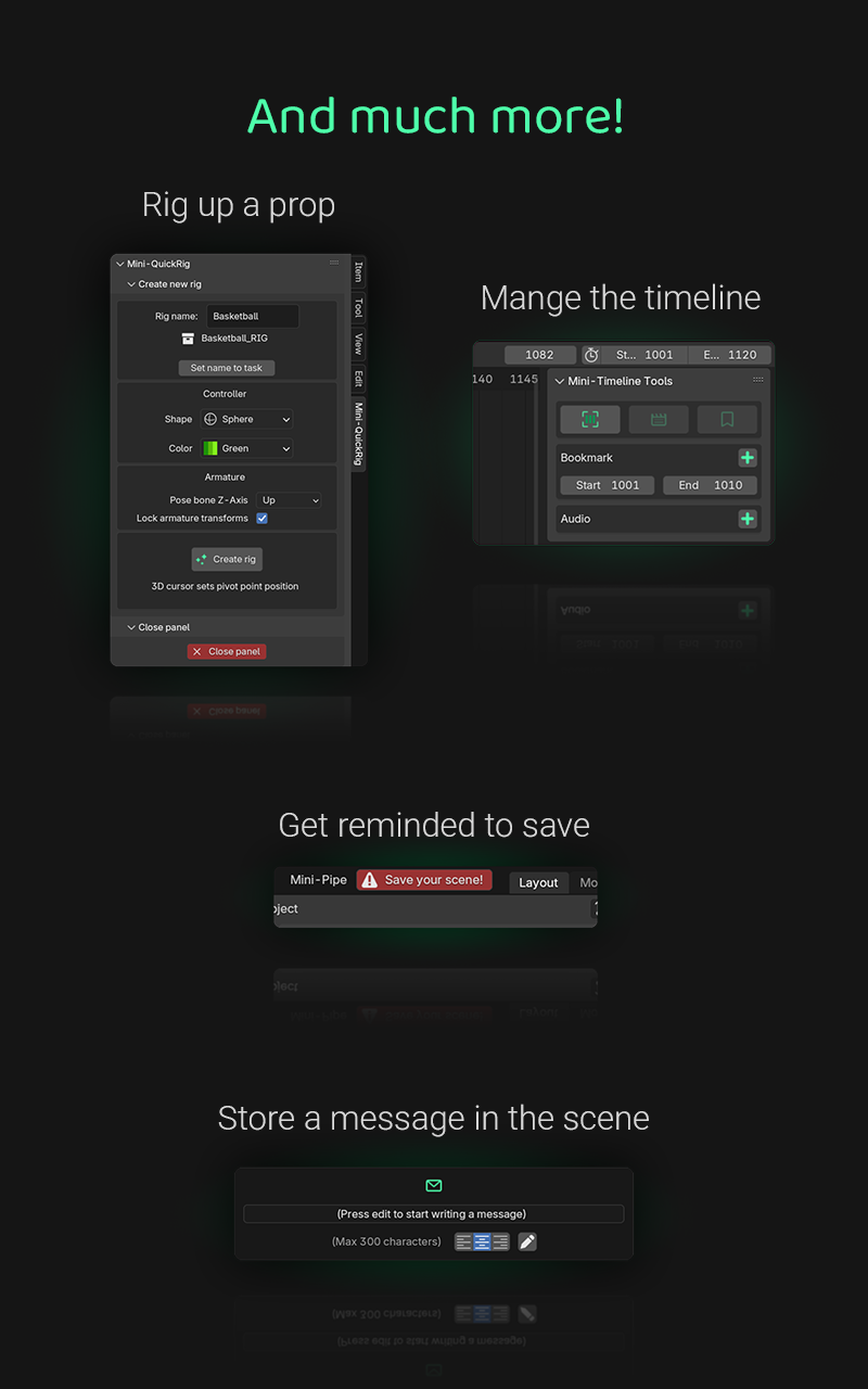 Extra tools screenshot
